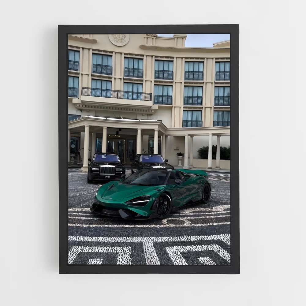 Poster Green Dream Racer – affiche Mclaren (vue 2)